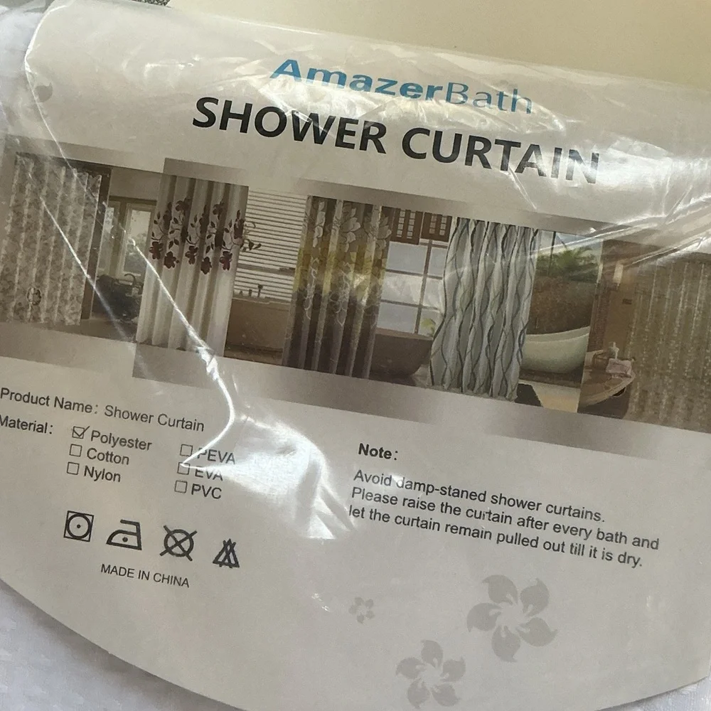 AMAZER BATH SHOWER CURTAIN